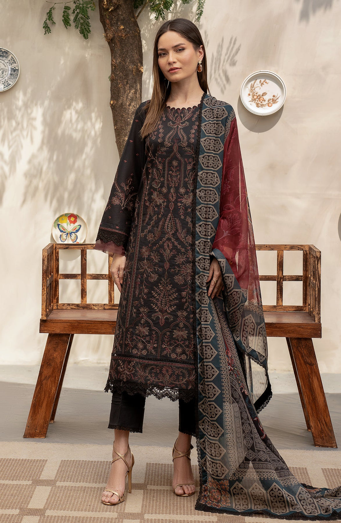 Zarif | Festive Lawn | ZFL 03 JEMIMA - Pakistani Clothes for women, in United Kingdom and United States