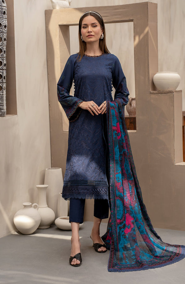 Zarif | Festive Lawn | ZFL 08 SEEMAL - Hoorain Designer Wear - Pakistani Designer Clothes for women, in United Kingdom, United states, CA and Australia