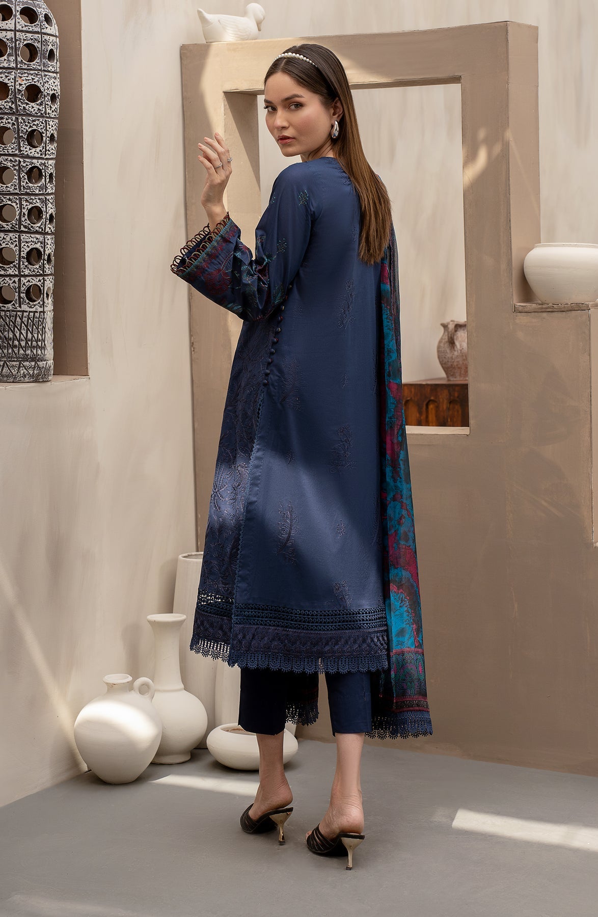 Zarif | Festive Lawn | ZFL 08 SEEMAL - Pakistani Clothes for women, in United Kingdom and United States