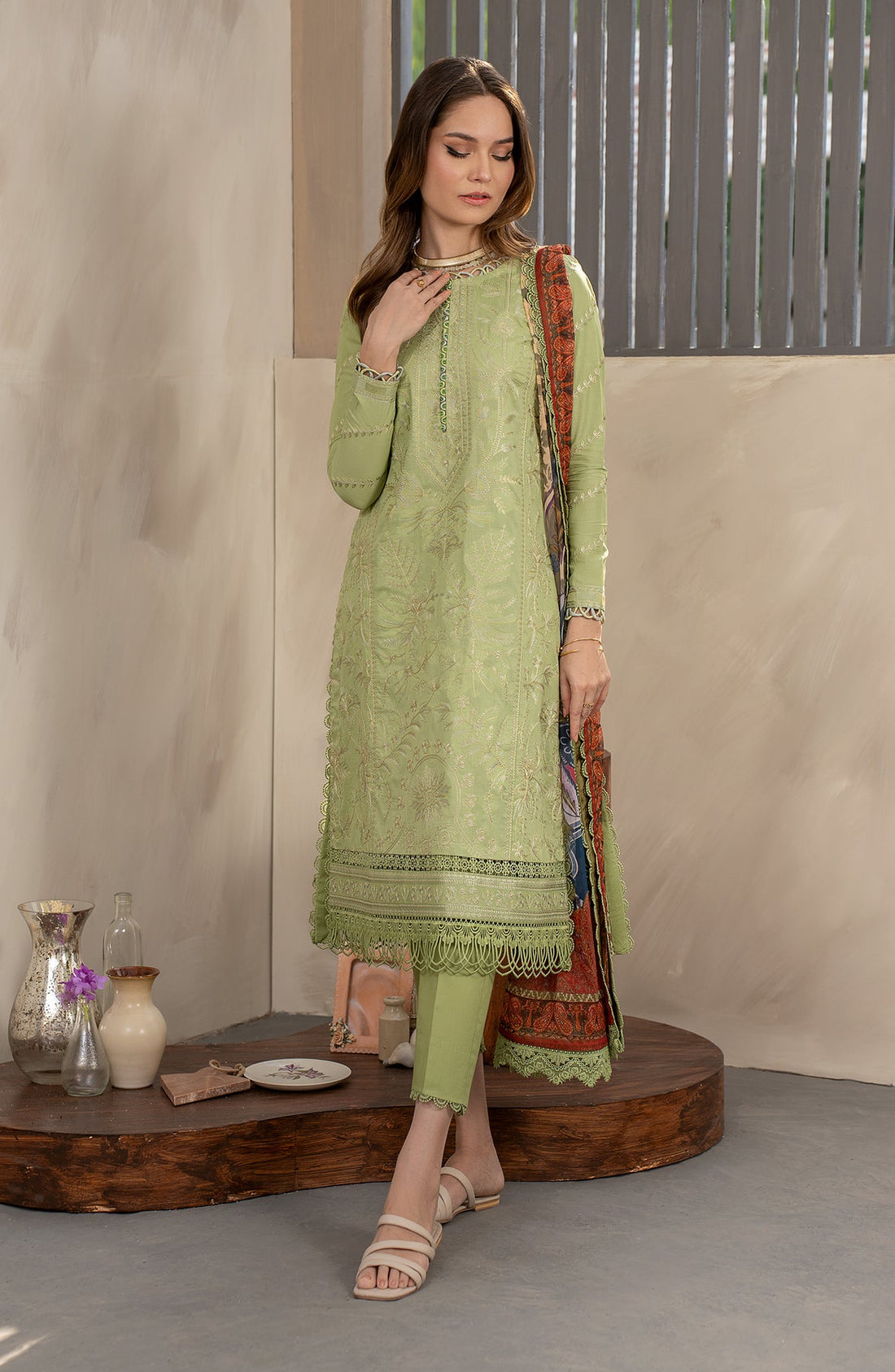 Zarif | Festive Lawn | ZFL 04 SENIHA - Pakistani Clothes for women, in United Kingdom and United States