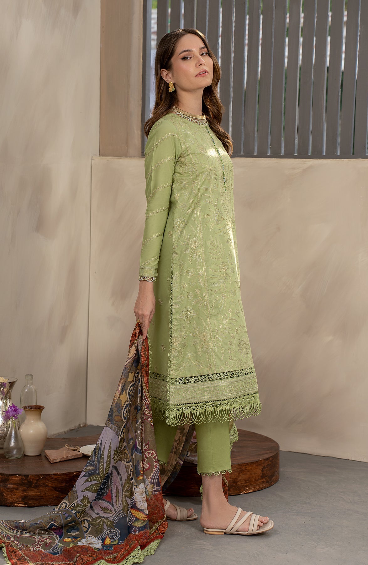 Zarif | Festive Lawn | ZFL 04 SENIHA - Pakistani Clothes for women, in United Kingdom and United States