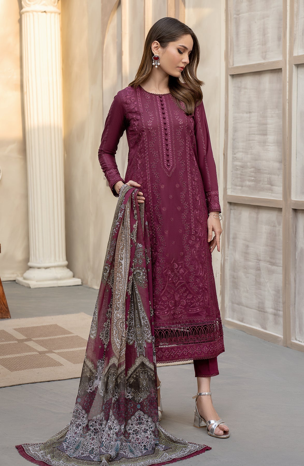 Zarif | Festive Lawn | ZFL 01 RAHAA - Pakistani Clothes for women, in United Kingdom and United States