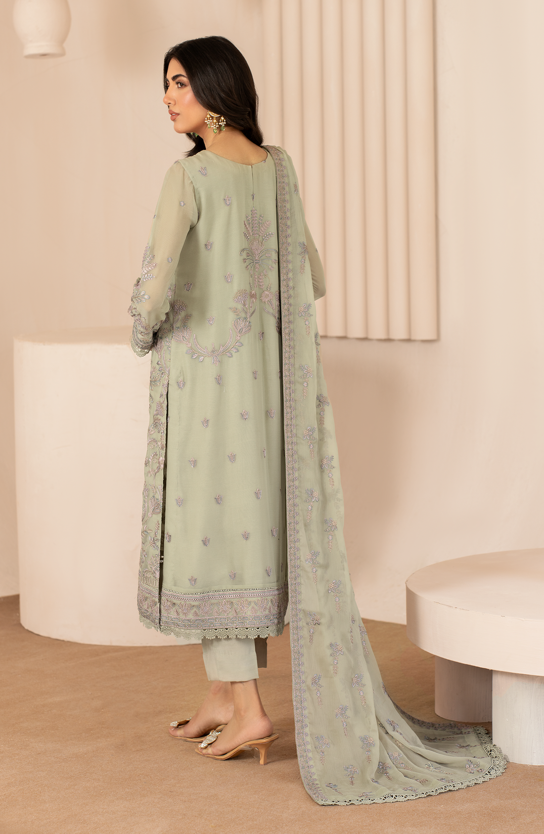 Zarif | Chiffon Edit  | ZL 04 AFSA - Pakistani Clothes for women, in United Kingdom and United States