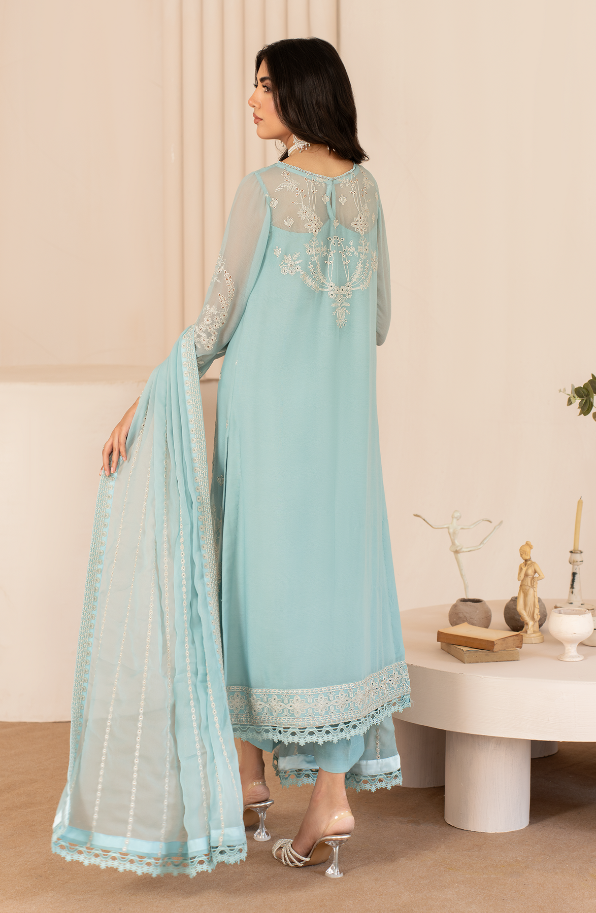 Zarif | Chiffon Edit  | ZL 02 SAHIBA - Pakistani Clothes for women, in United Kingdom and United States