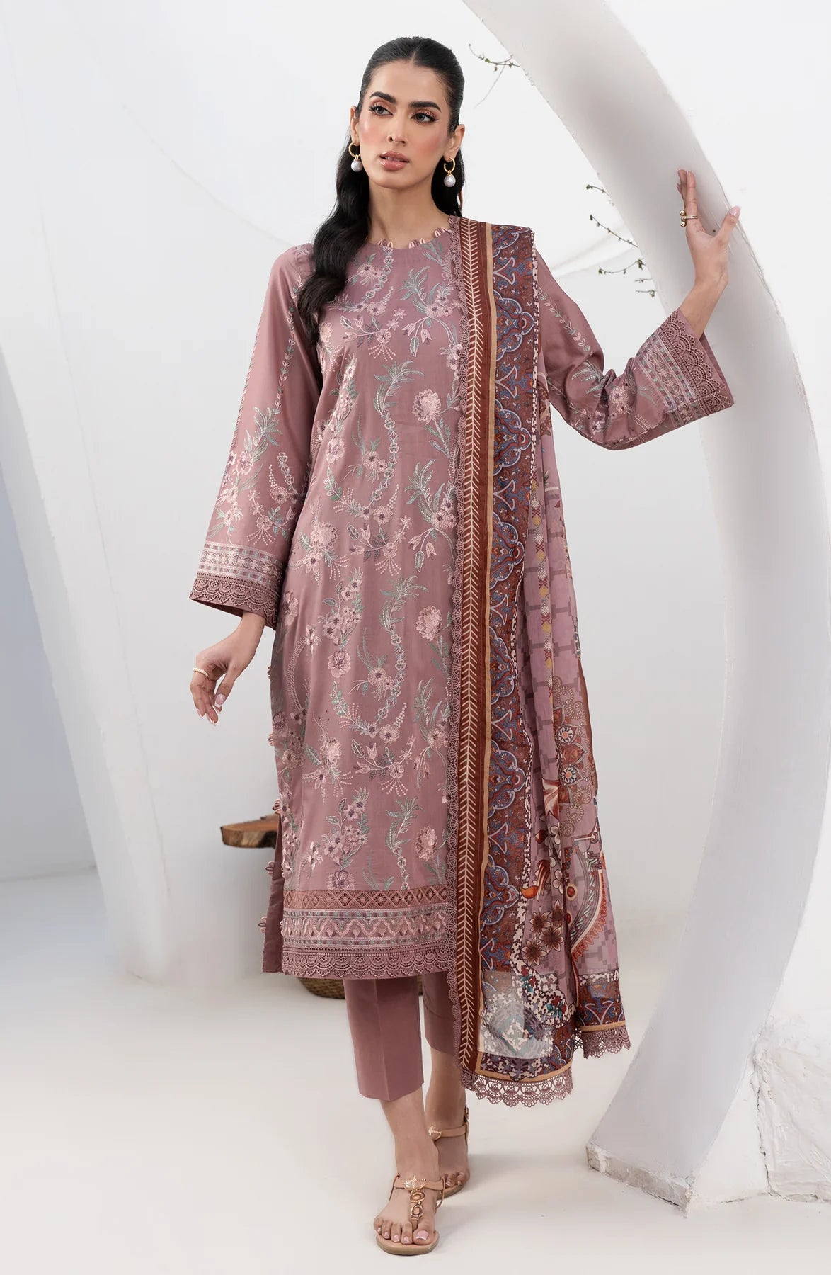 Zarif | Eid Lawn 24| ZL 05 FLORINA - Pakistani Clothes for women, in United Kingdom and United States