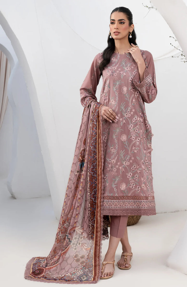 Zarif | Eid Lawn 24| ZL 05 FLORINA - Hoorain Designer Wear - Pakistani Ladies Branded Stitched Clothes in United Kingdom, United states, CA and Australia
