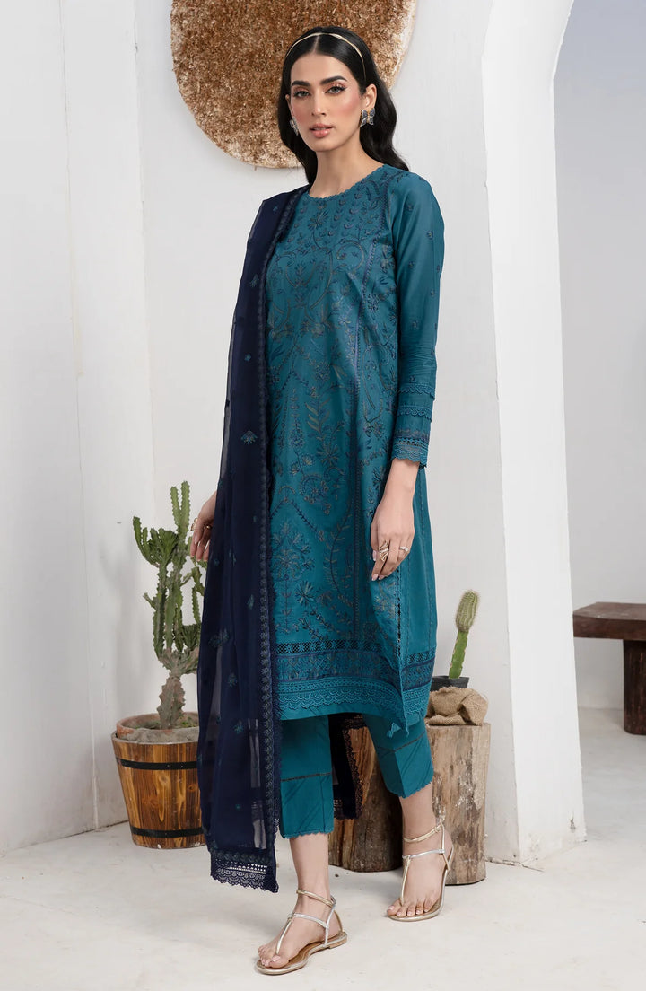 Zarif | Eid Lawn 24| ZL 07 MARINA - Hoorain Designer Wear - Pakistani Designer Clothes for women, in United Kingdom, United states, CA and Australia
