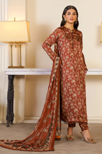 Zarif | Prints 24 | ZSP 06 BRONZE - Pakistani Clothes for women, in United Kingdom and United States