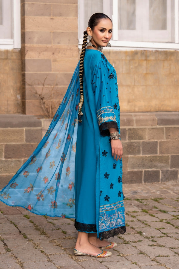 Ittehad | Hussan e Jahan Lawn | CHIFFON DUPATTA - Pakistani Clothes for women, in United Kingdom and United States