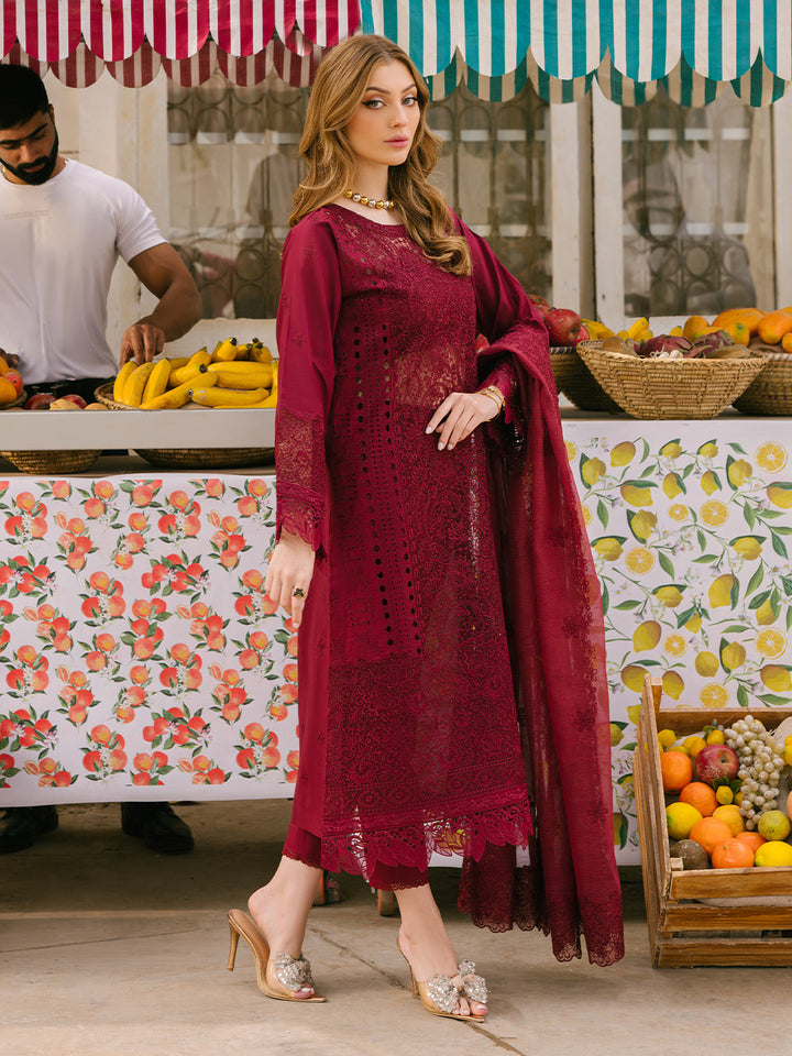 Mahnur | Mahrukh Eid Edit 24 | SCARLET DREAM - Hoorain Designer Wear - Pakistani Ladies Branded Stitched Clothes in United Kingdom, United states, CA and Australia