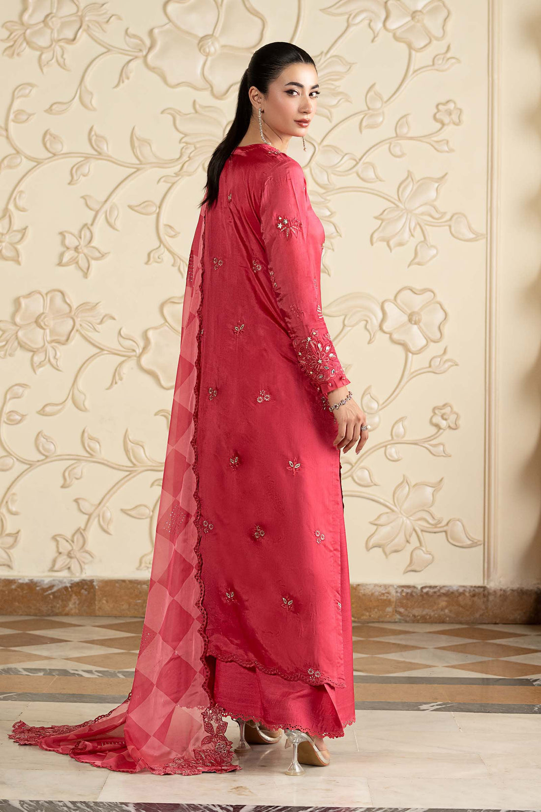 Maria B | Luxury Formals Pre Fall | SF-EA26-12-Pink