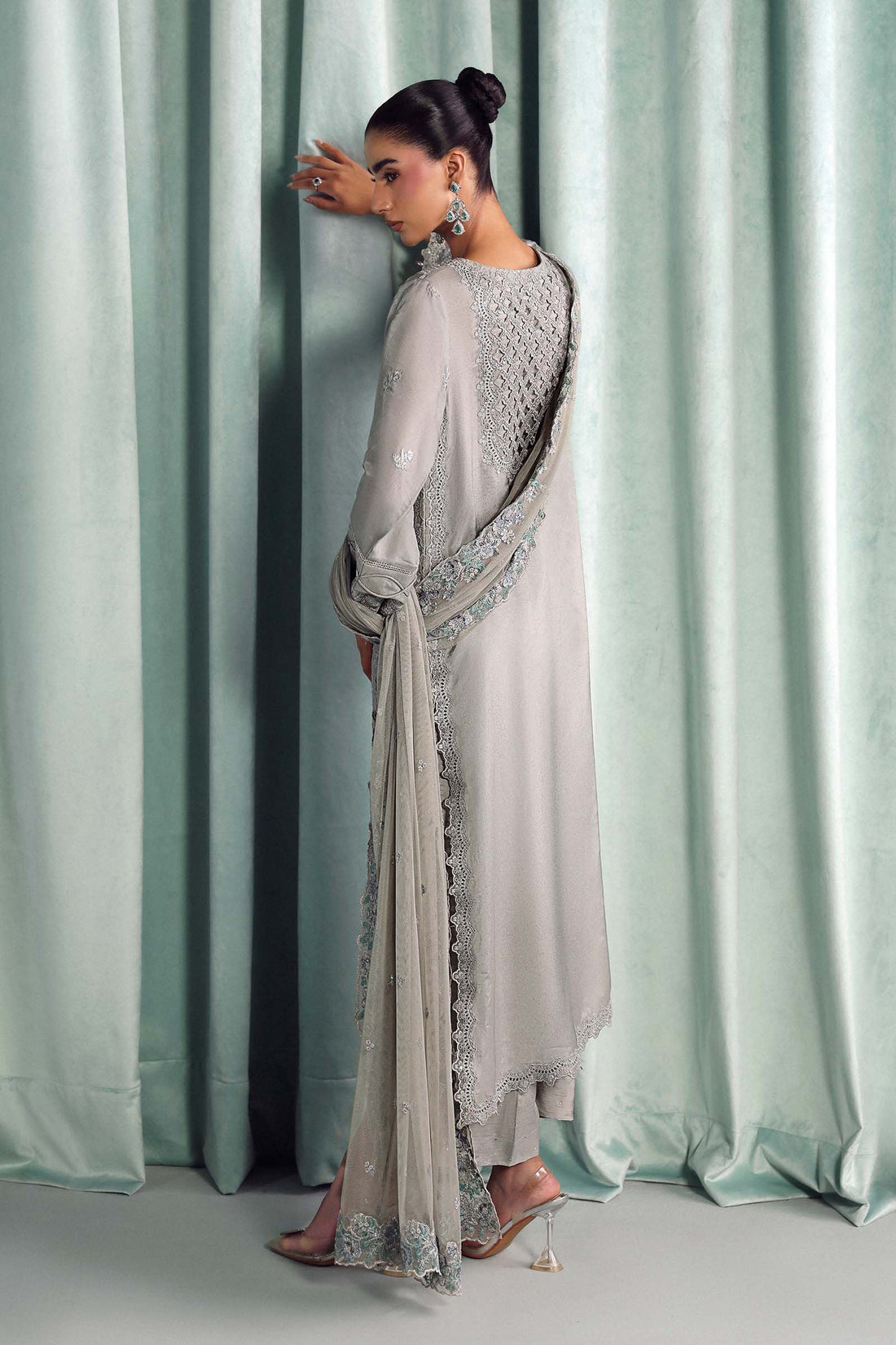 Maria B | Luxury Formals Pre Fall | SF-EA26-37-Grey