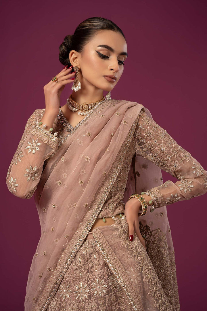 Maria B | Formal Wears |  SF-EF24-02 - Hoorain Designer Wear - Pakistani Ladies Branded Stitched Clothes in United Kingdom, United states, CA and Australia