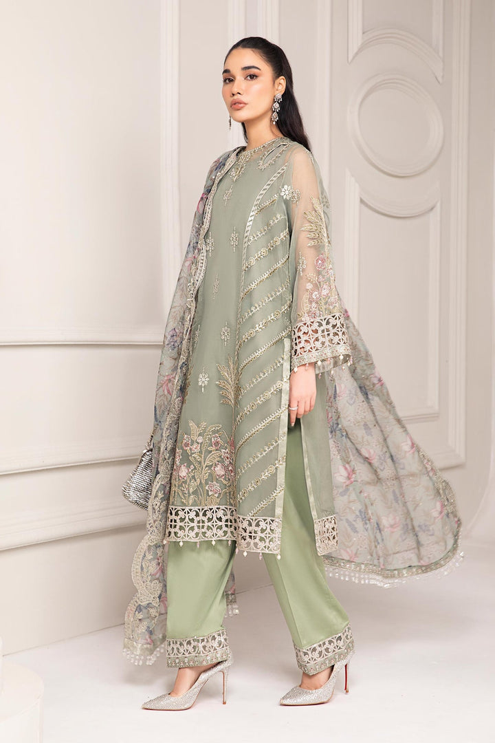 Maria B | Formal Wears | SF-EF24-12 - Hoorain Designer Wear - Pakistani Ladies Branded Stitched Clothes in United Kingdom, United states, CA and Australia
