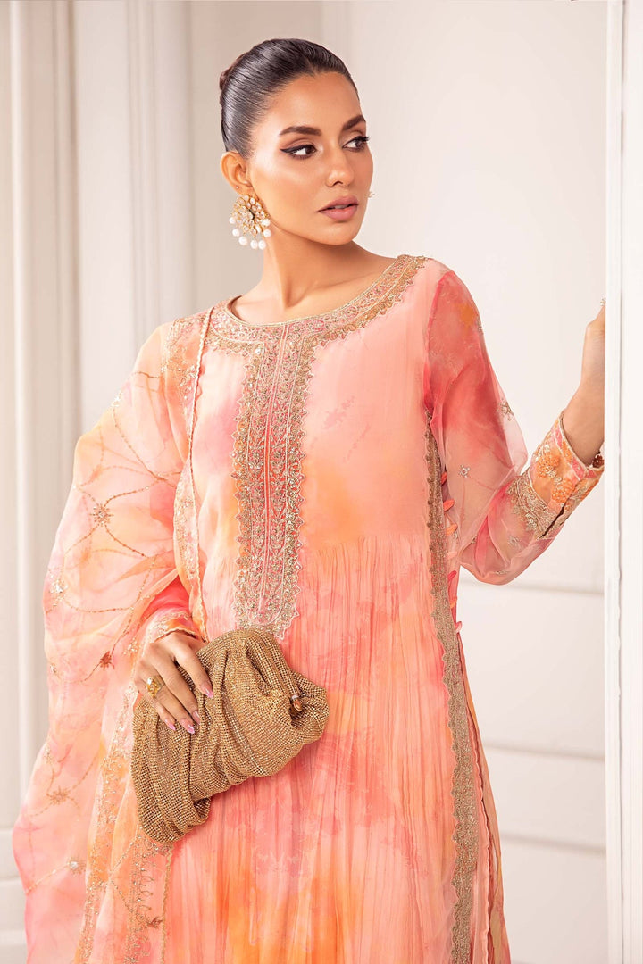 Maria B | Formal Wears |  SF-EF24-20S - Hoorain Designer Wear - Pakistani Ladies Branded Stitched Clothes in United Kingdom, United states, CA and Australia