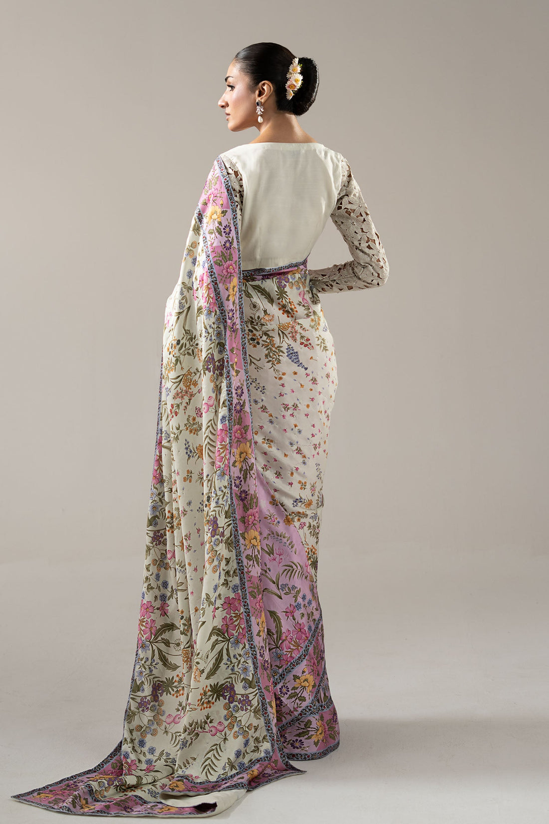 Maria B | Luxury Formals Pre Fall | SF-PF26-08-Off White