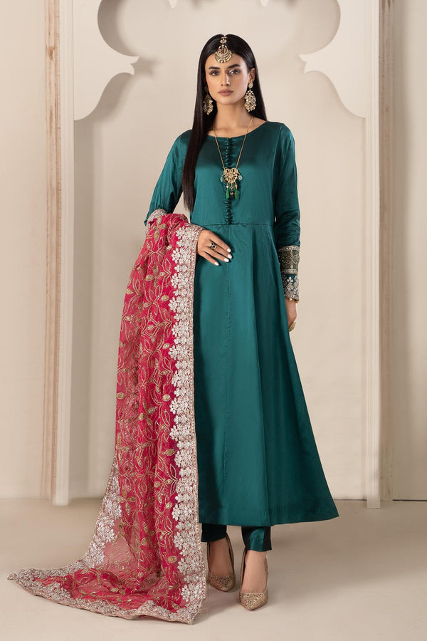 Maria B | Formal Wears | Suit Green SF-W23-62