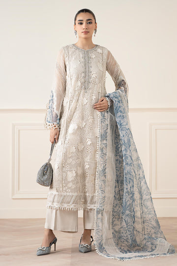 Maria B | Luxury Formals Pre Fall | SF-EA25-05R1-Off White