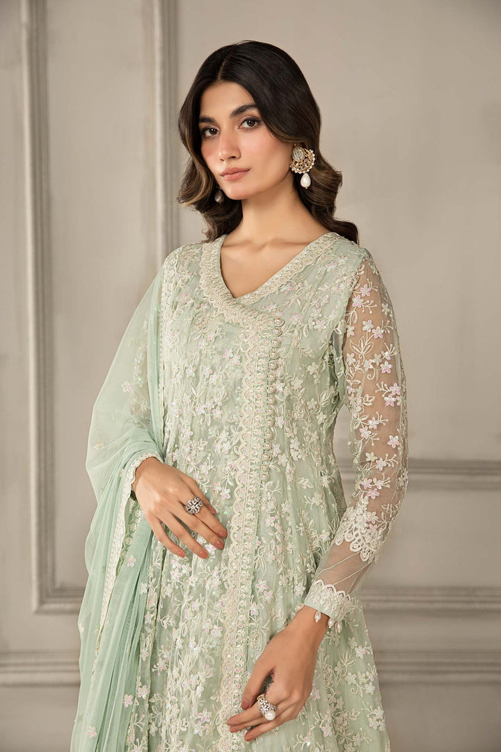 Maria B | Formal Wears | SF-EF24-09 - Hoorain Designer Wear - Pakistani Ladies Branded Stitched Clothes in United Kingdom, United states, CA and Australia