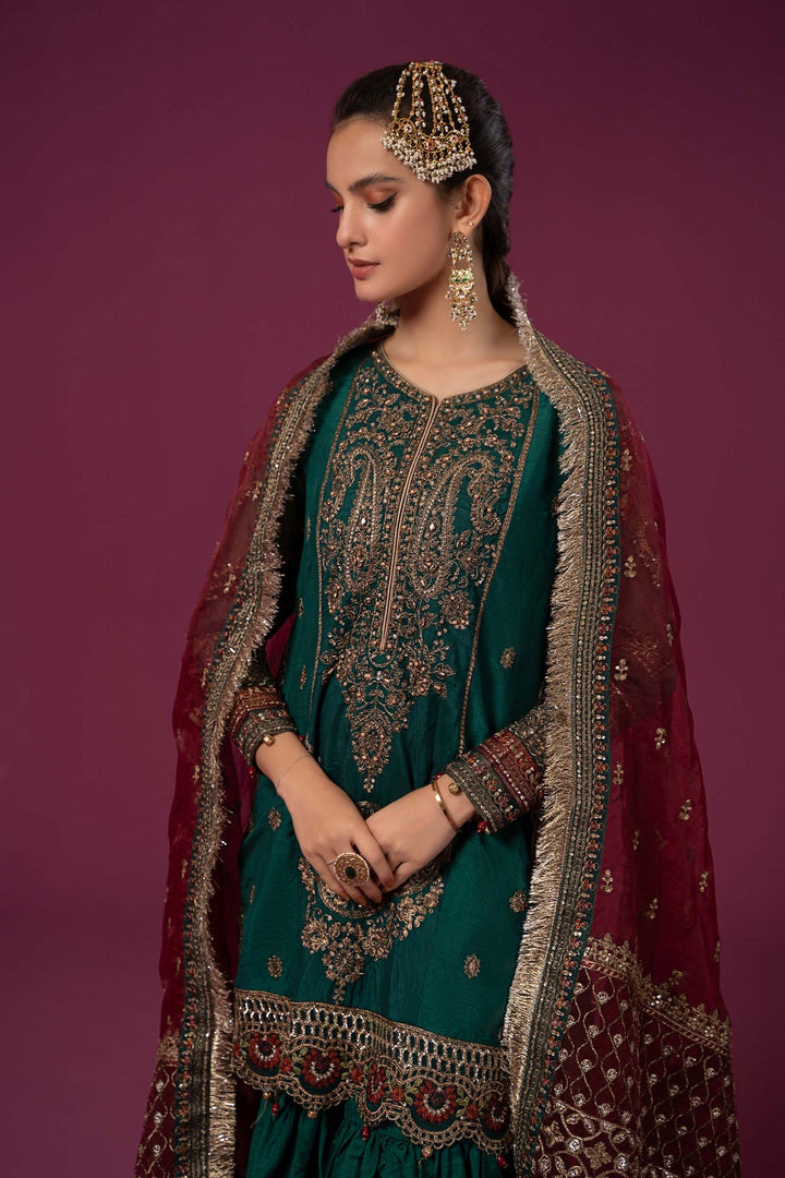 Maria B | Formal Wears | SF-EF24-15 - Hoorain Designer Wear - Pakistani Ladies Branded Stitched Clothes in United Kingdom, United states, CA and Australia