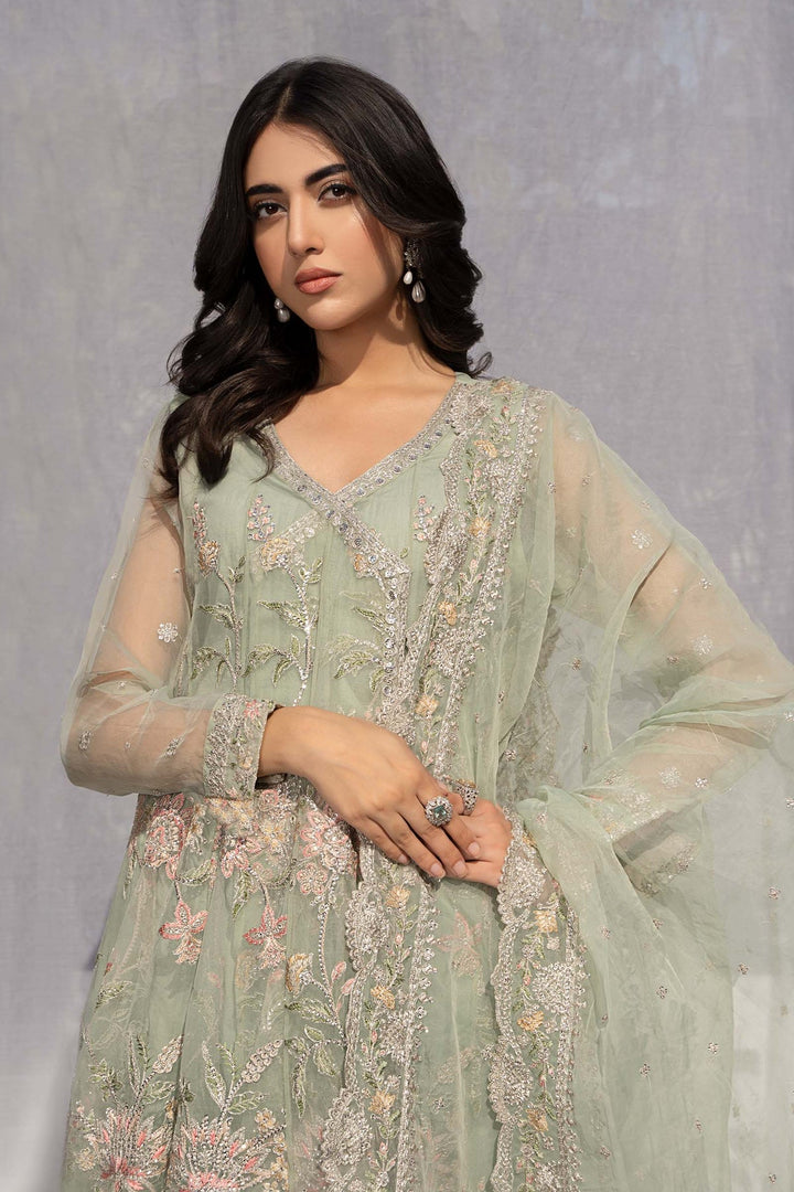 Maria B | Formal Wears | SF-EF24-19 - Hoorain Designer Wear - Pakistani Ladies Branded Stitched Clothes in United Kingdom, United states, CA and Australia