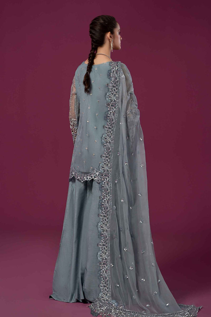 Maria B | Formal Wears | SF-EF24-22 - Hoorain Designer Wear - Pakistani Ladies Branded Stitched Clothes in United Kingdom, United states, CA and Australia