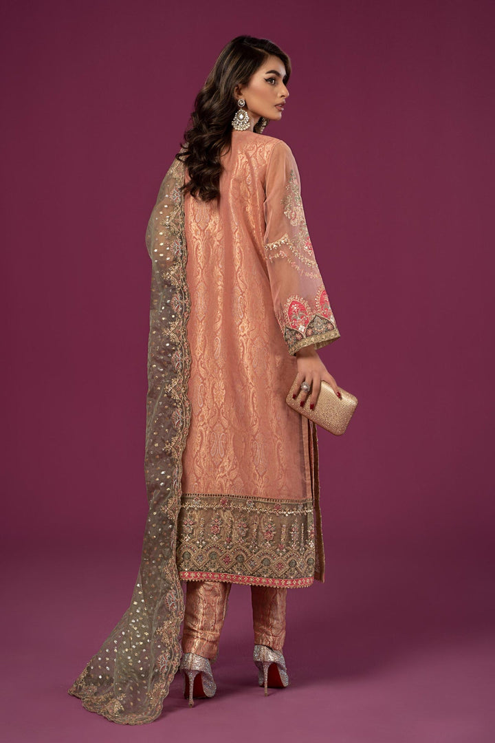 Maria B | Formal Wears | SF-EF24-37 - Hoorain Designer Wear - Pakistani Ladies Branded Stitched Clothes in United Kingdom, United states, CA and Australia