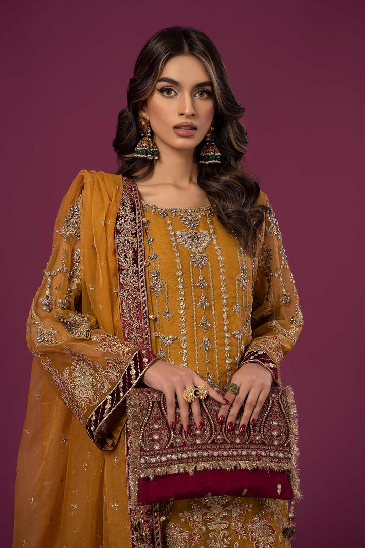 Maria B | Formal Wears | SF-EF24-45 - Hoorain Designer Wear - Pakistani Ladies Branded Stitched Clothes in United Kingdom, United states, CA and Australia