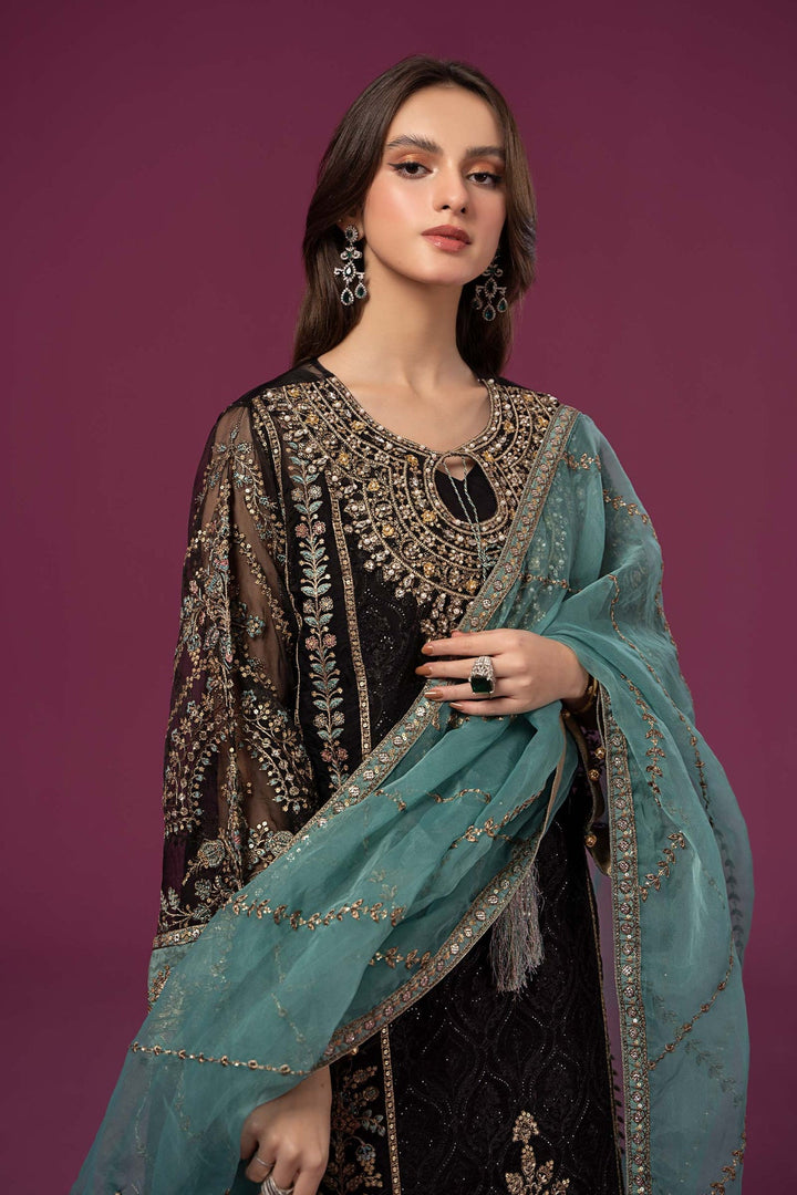 Maria B | Formal Wears | SF-EF24-46 - Hoorain Designer Wear - Pakistani Ladies Branded Stitched Clothes in United Kingdom, United states, CA and Australia