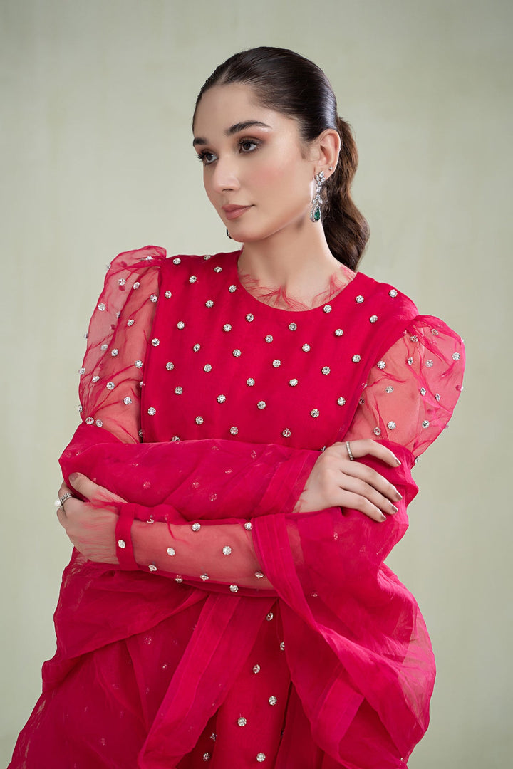 Maria B | Formal Wears | SF-PFW23-06 - Hoorain Designer Wear - Pakistani Ladies Branded Stitched Clothes in United Kingdom, United states, CA and Australia