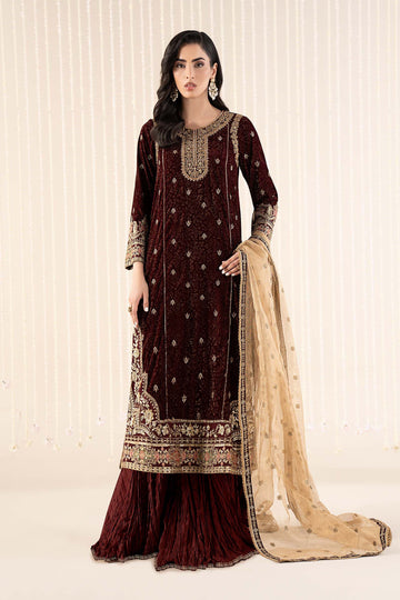 Maria B | Pre Fall 25 | SF-W25-09-Maroon