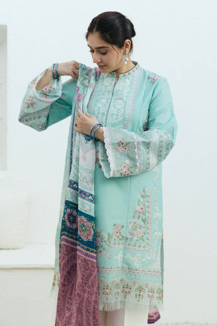 Zara Shahjahan | Coco Lawn Eid Edit 24 | SHAAM-D5 - Hoorain Designer Wear - Pakistani Ladies Branded Stitched Clothes in United Kingdom, United states, CA and Australia