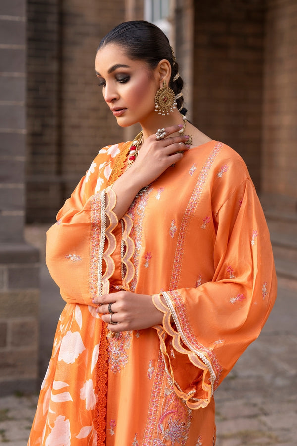 Ittehad | Hussan e Jahan Lawn | CHIFFON DUPATTA S02 - Pakistani Clothes for women, in United Kingdom and United States