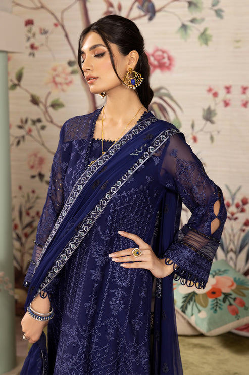 Alizeh | Embroidered Chiffon | Sibel-04 - Hoorain Designer Wear - Pakistani Ladies Branded Stitched Clothes in United Kingdom, United states, CA and Australia