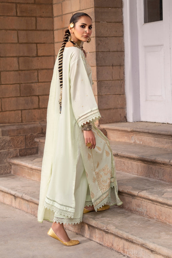 Ittehad | Hussan e Jahan Lawn | SLUB LAWN DUPATTA D01 - Pakistani Clothes for women, in United Kingdom and United States