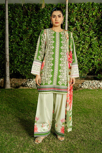 Imrozia Premium | Dahlia Lawn | SL-122 Olive Jardin