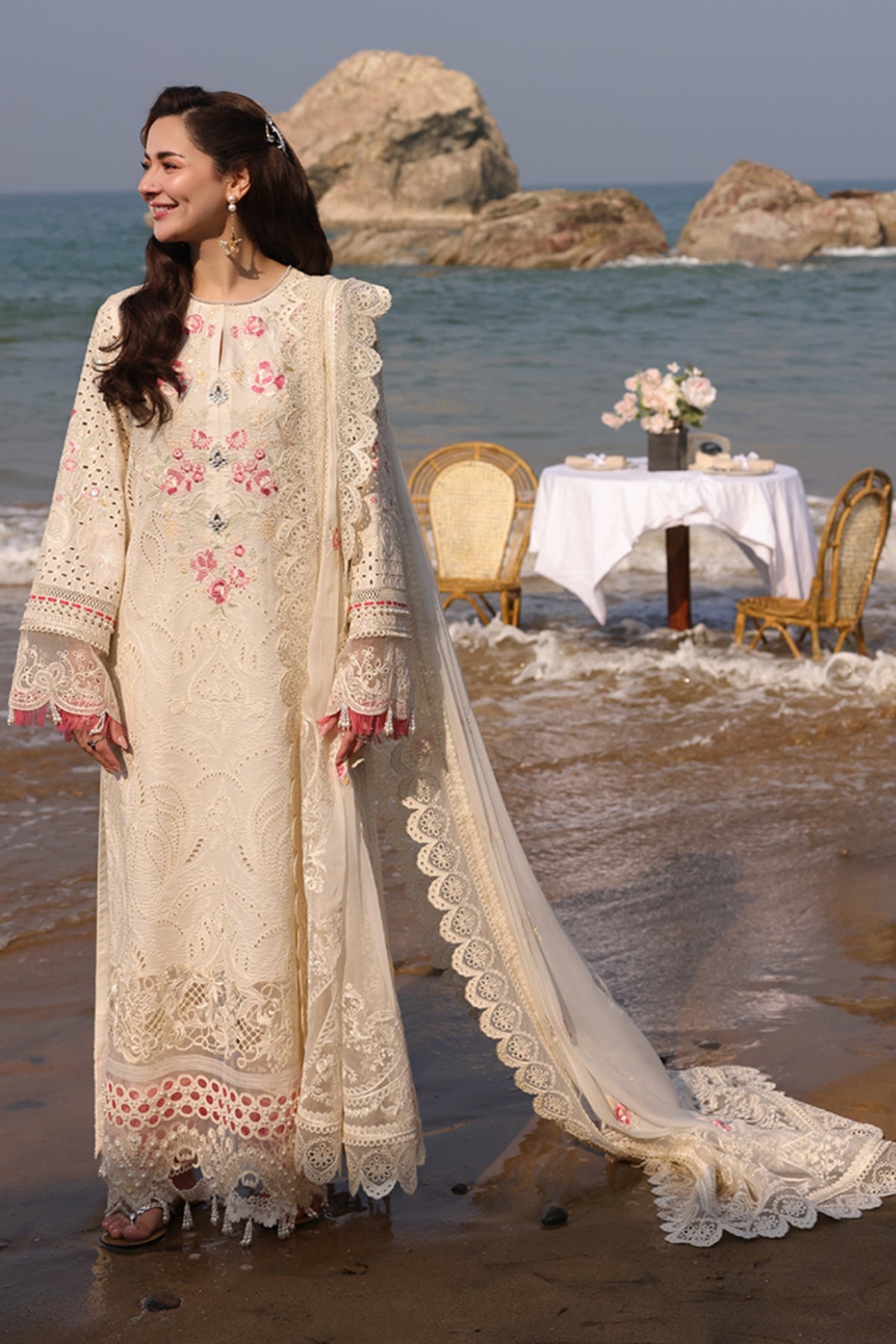 Imrozia Premium | Hania Luxury Lawn 25 | SL 76 Irha