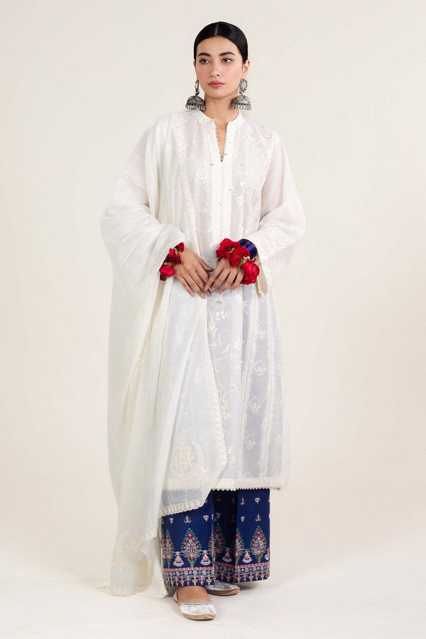 Zara Shahjahan | Stitched Lawn 24 | SL-DEENA-12B