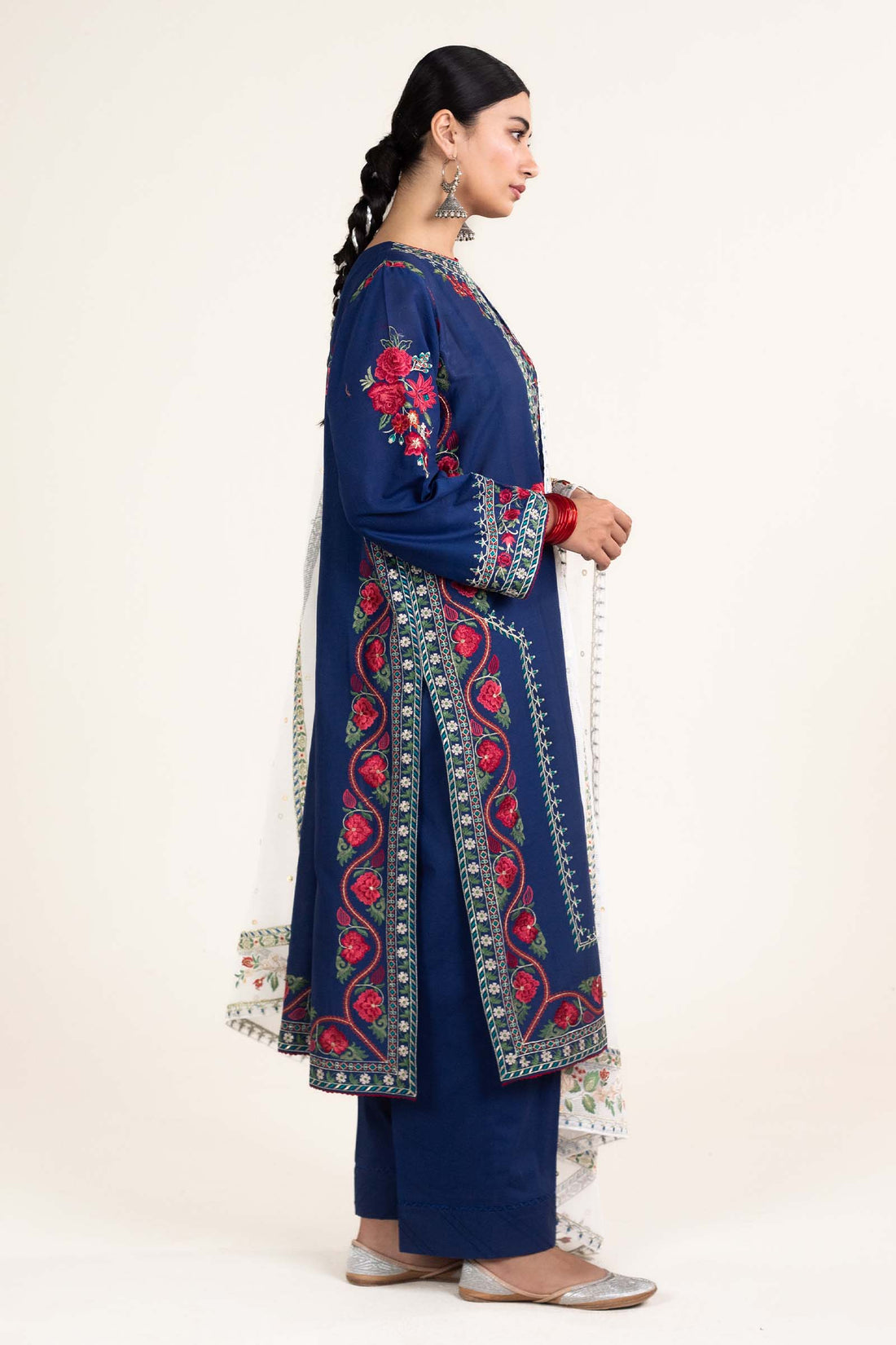 Zara Shahjahan | Stitched Lawn 24 | SL-JIYA-6B