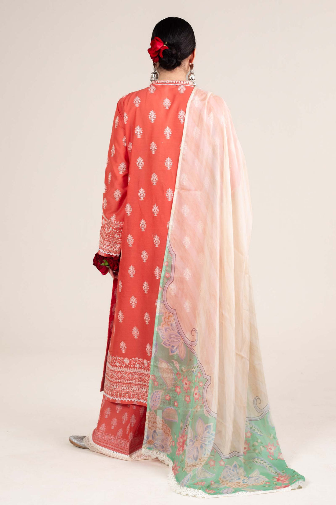 Zara Shahjahan | Stitched Lawn 24 | SL-MAHI-1A