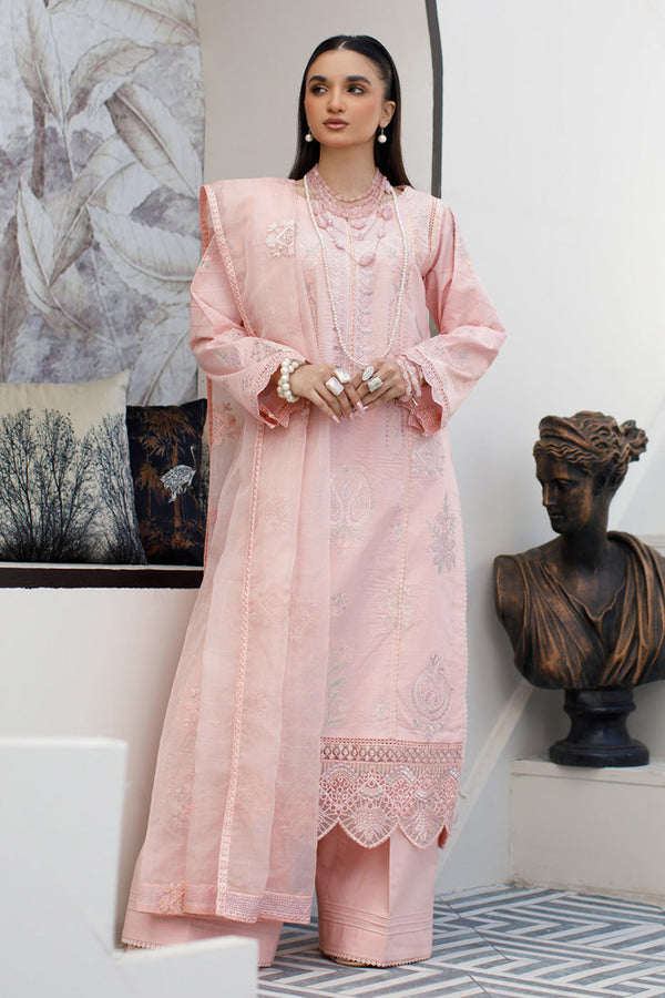 Marjjan | Cylena Luxury Lawn | SMC-171 - Hoorain Designer Wear - Pakistani Designer Clothes for women, in United Kingdom, United states, CA and Australia