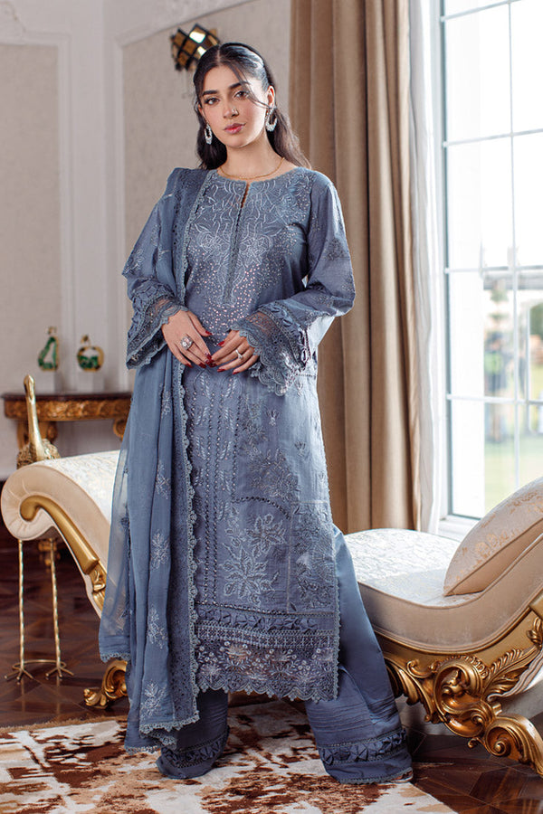 Marjjan | Misal Luxury Lawn | SMC-180 - Hoorain Designer Wear - Pakistani Designer Clothes for women, in United Kingdom, United states, CA and Australia