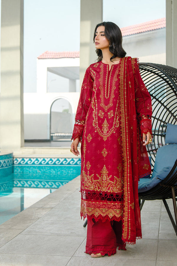 Marjjan | Misal Luxury Lawn | SMC-181 - Hoorain Designer Wear - Pakistani Designer Clothes for women, in United Kingdom, United states, CA and Australia