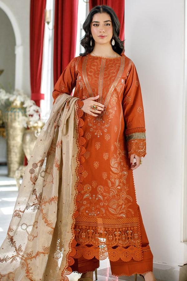 Marjjan | Misal Luxury Lawn | SMC-183 - Hoorain Designer Wear - Pakistani Designer Clothes for women, in United Kingdom, United states, CA and Australia