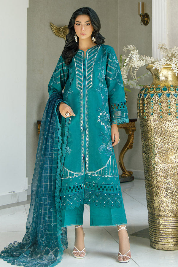Marjjan | Misal Luxury Lawn | SMC-184 - Hoorain Designer Wear - Pakistani Designer Clothes for women, in United Kingdom, United states, CA and Australia