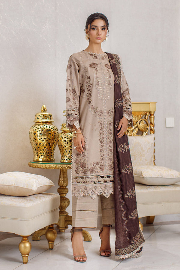 Marjjan | Misal Luxury Lawn | SMC-185 - Hoorain Designer Wear - Pakistani Designer Clothes for women, in United Kingdom, United states, CA and Australia