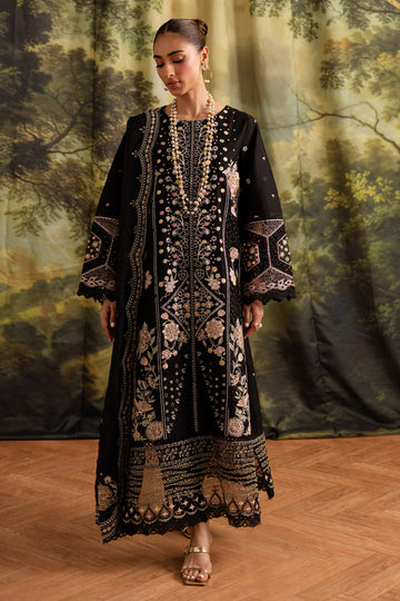 Marjjan | Guzel Lawn | SMC 204-A (Black)