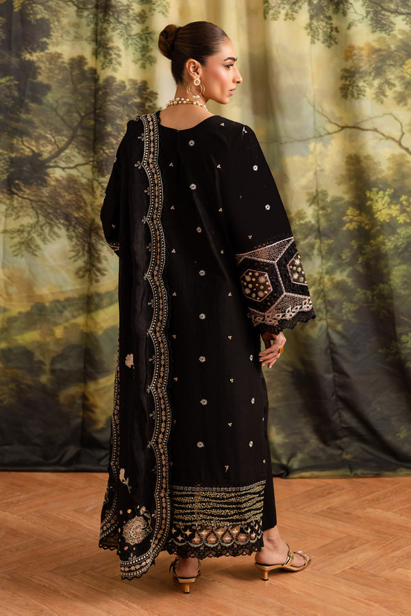 Marjjan | Guzel Lawn | SMC 204-A (Black)