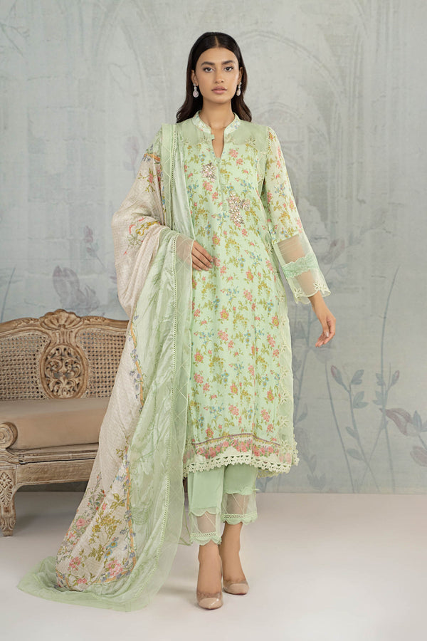 Maria B | Formal Wears | Suit Green SN-PF23-02