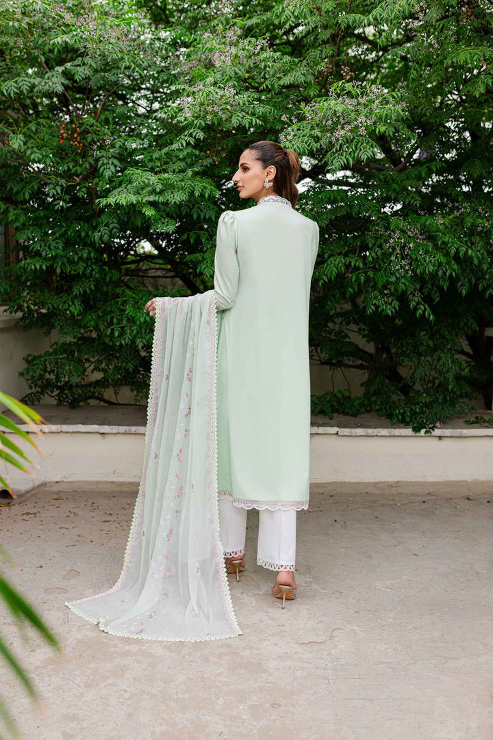 Sable Vogue | Shiree Lawn 24 | Mint Garden - Hoorain Designer Wear - Pakistani Ladies Branded Stitched Clothes in United Kingdom, United states, CA and Australia